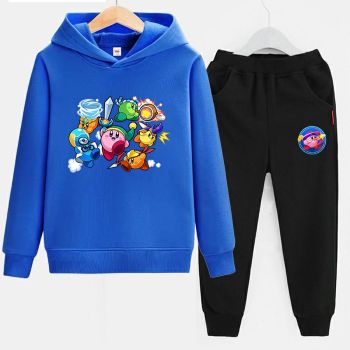 Kirby's Kids Hoodies Cotton Sweatshirts Outfits 2