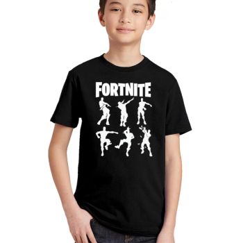Fortnite T-Shirt  Kids Cotton Shirt Funny Youth Tee 9