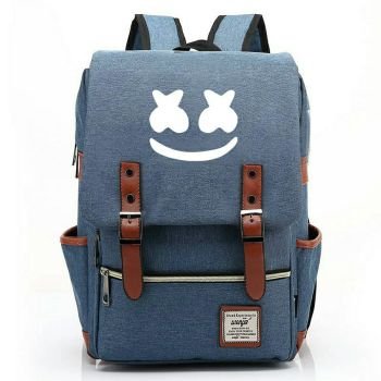Marshmello Youth student schoolbag Sports and leisure backpack 1