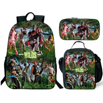 【NEW】Fortnite C4S3 backpack bookbag lunchbox boys backpack and lunch box set 