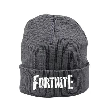 Fortnite Cap Wool Winter Beanie Skull Cap Embroidery Cuffed Hat 4