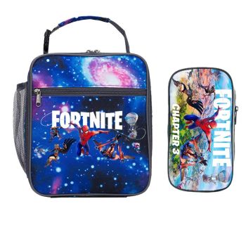 Fortnite Lunch Box Waterproof Insulated Lunch Bag Portable Lunchbox 1