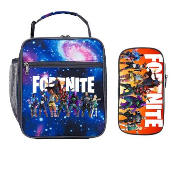 Fortnite Lunch Box Waterproof Insulated Lunch Bag Portable Lunchbox 3