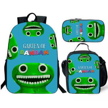 Garten of Banban backpack for boys girl school Lunch box School Bag