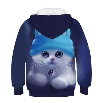 woow cat 3D Hoodie Sweatshirt Pullover