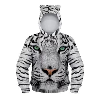 Kids leopard 3D Print Hoodie Sweatshirt 1