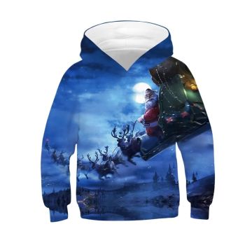 woow Christmas 3D Print  Hoodie Sweatshirt 4