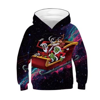 woow Christmas 3D Print  Hoodie Sweatshirt 1