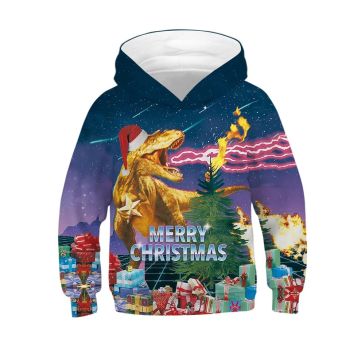 woow Christmas 3D Print  Hoodie Sweatshirt