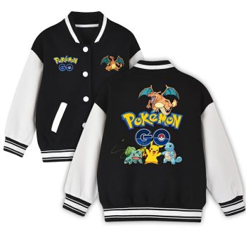Kid's Pokémon Jacket American Football Varsity Jacket Ideal Gift