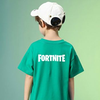 Kids Fortnite logo T-Shirt Cotton Shirt