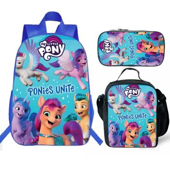 Kids My Little Pony backpack bookbag school bag