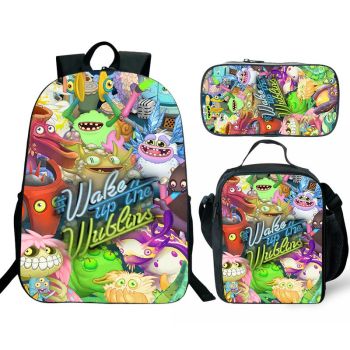 Kids My Singing Monsters backpack bookbag school bag