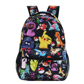 Kids Pokemon Pikachu Backpack Anime New 3D Printed Children School Bags Boys Girls Casual Travel Backpack 