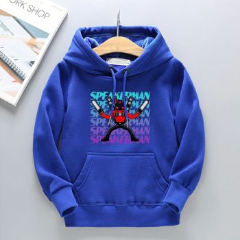 Kids Skibidi toilet titan speakerman Hoodie Pullover Sweatshirt For Boys Gifts