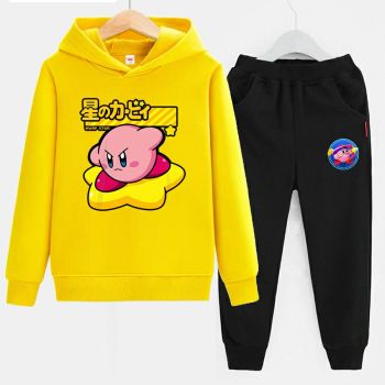 Kirby's Kids Hoodies Cotton Sweatshirts Outfits 7