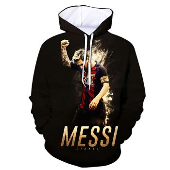 NEW Messi  Hoodie 3D Print Sweatshirt Fashion Clothing