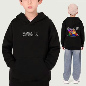 NEW Among Us Kids fleece hoodie sweatshirt