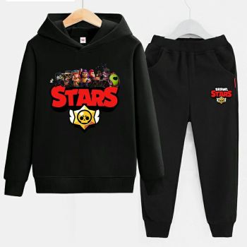 NEW Brawl Stars Kids Hoodies Cotton Sweatshirts Outfits 6