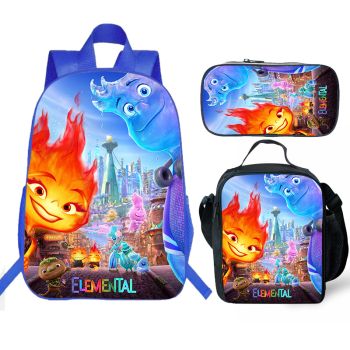 NEW Elemental Backpack and Lunch bag Elemental Bookbag for boy Back to School 