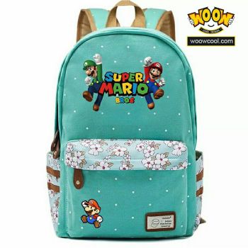 NEW Super Mario Backpack bookbag School bag