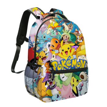 Pokemon Pikachu Backpack Anime New 3D Printed Children School Bags Boys Girls Casual Travel Backpack 
