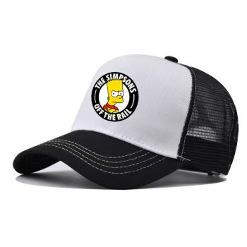 Simpsons Snapback Hat Adjustable Flat Bill Baseball Cap