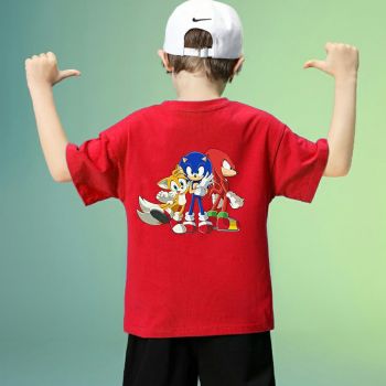 Sonic The Hedgehog kids Cotton Shirt 2