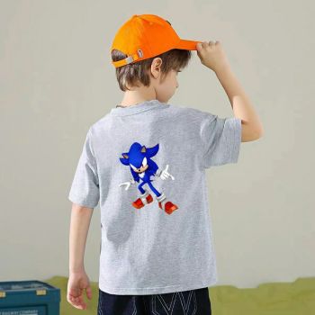 Sonic The Hedgehog kids Cotton Shirt 3