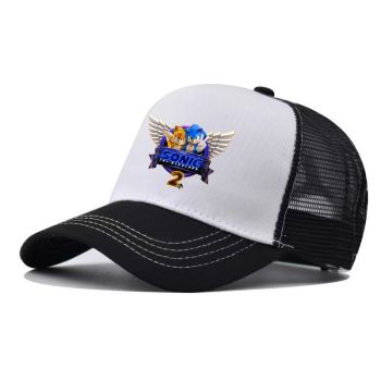 Sonic The Hedgehog Snapback Hat Adjustable Flat Bill Baseball Cap