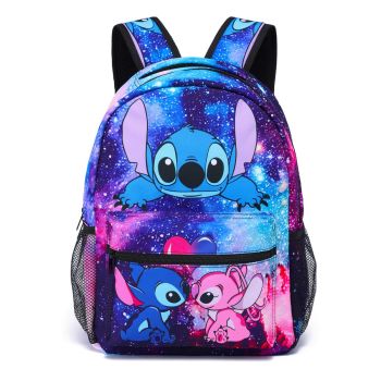 Stitch Backpack Anime New 3D Printed Children School Bags Boys Girls Casual Travel Backpack 