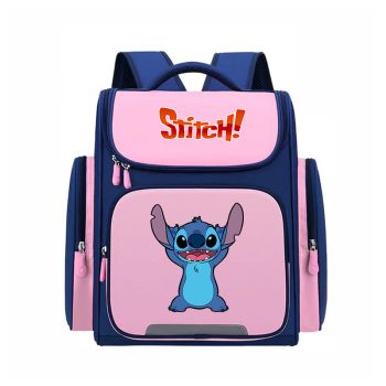 Stitch Backpack Kids Stitch Bookbag 600D Oxford Waterproof  Camouflage School bag boys Gifts 1