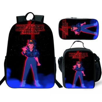 Stranger Things backpack 3D Printed Fashion Travel School Bag Laptop Backpack