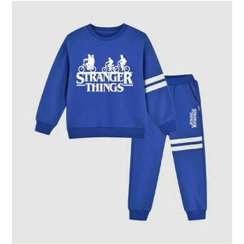 Stranger Things kids sweat suits 2 piece sweatpants and hoodies