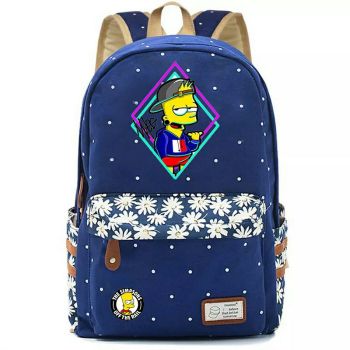 The Simpsons Backpack bookbag School bag 1