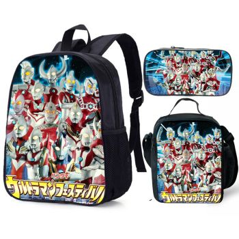 Ultraman Backpack/Lunch box Ultraman Boys Bookbag Gift 