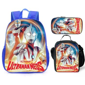 Ultraman Tiga Backpack/Lunch box Ultraman Boys Bookbag Gift 