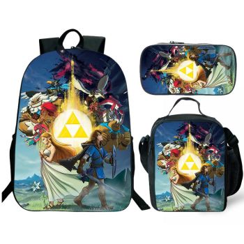 Zelda backpack 3D Printed Fashion Travel School Bag Laptop Backpack