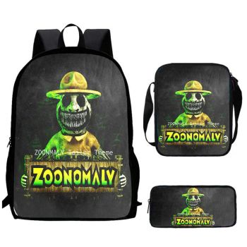 Zoonomaly Backpack/Lunch box  Zoonomaly Boys Bookbag Gift