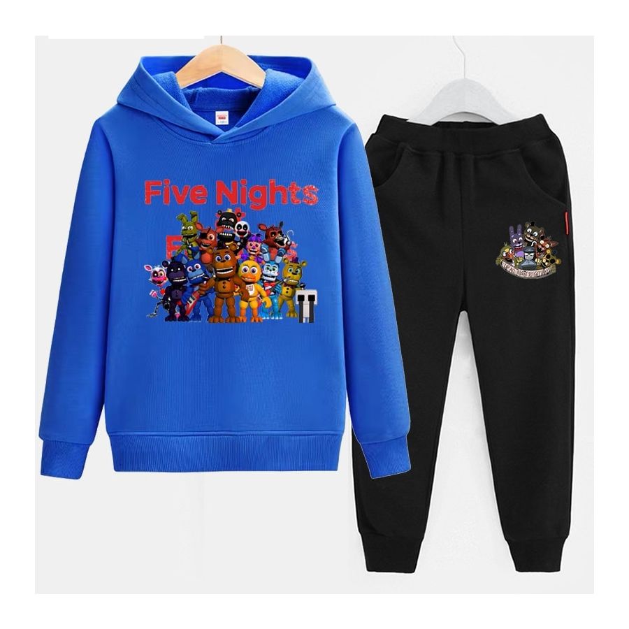 Five Nights at Freddy Kids Fashion Pullover Hoodies Sweatshirt Suit Long-Sleeved Fit