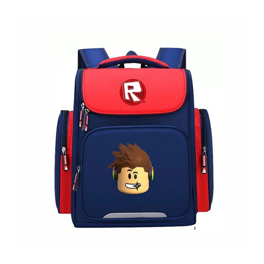 Boys Backpack Roblox School Bag Childrens Kids Rucksack Personalised 