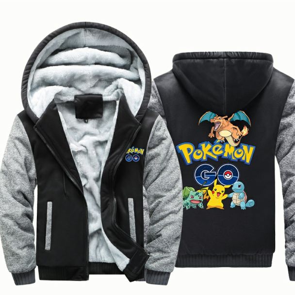 Boys  Zip Up Hoodie Heavyweight Winter Sweatshirt Fleece Sherpa Lined Warm Kids Jacket