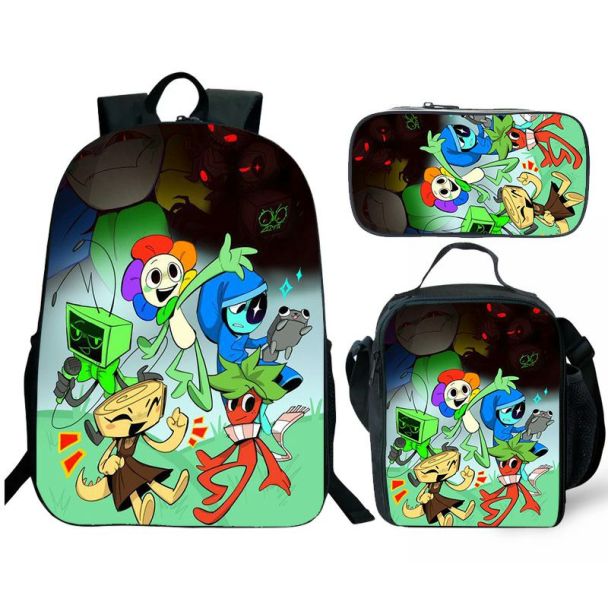 Dandy's World Backpack For School Bag Dandy's World Bookbag Lunch bag Boys Girls Birthday Gift