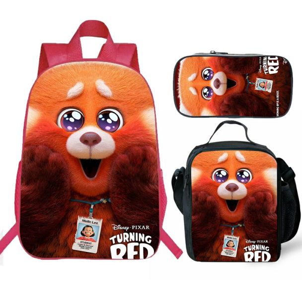 Encanto backpack boys for girl school Lunch box School Bag Pink