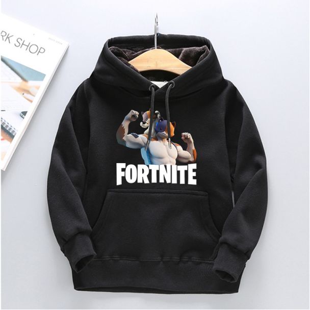 Fortnite Meowscles hoodie cotton Hoodies Pullover Sweatshirts