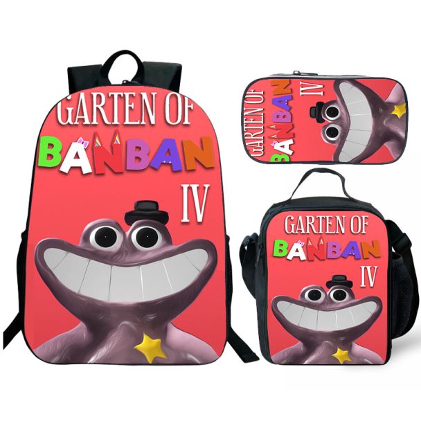 Garten of Banban 4 backpack for boys girl school bag Lunch box bookbag 