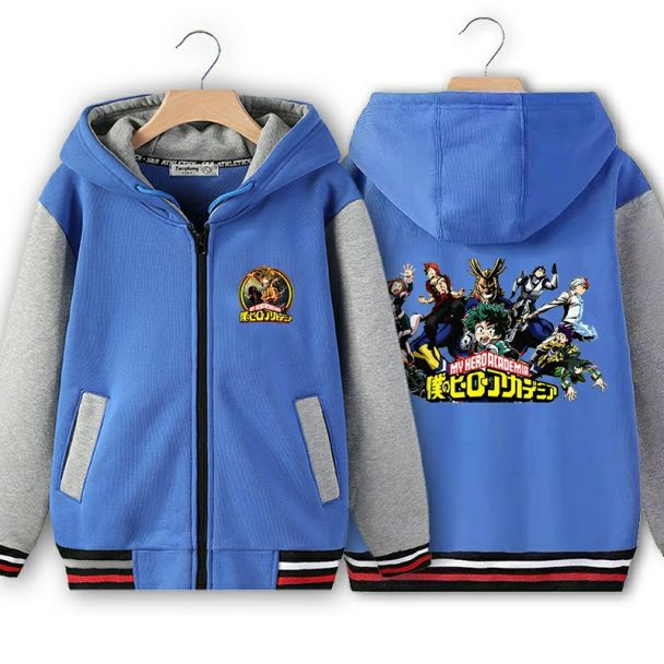 My hero academia Zip Up Hoodie Kids Jacket