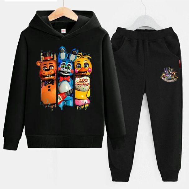 NEW Boys Girls Five Nights at Freddy's Hoodies Cotton Sweatshirts Outfits