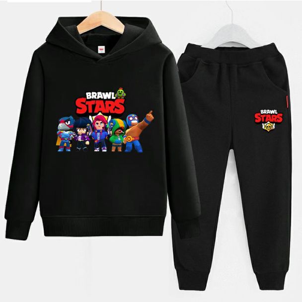 NEW Brawl Stars Kids Hoodies Cotton Sweatshirts Outfits