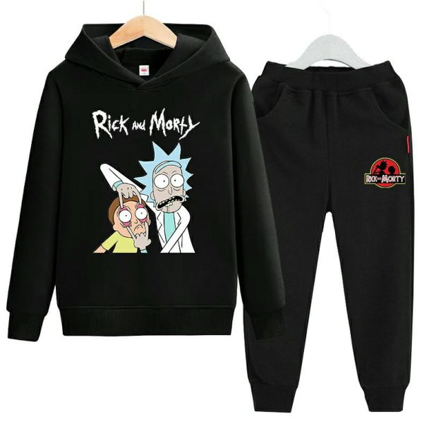NEW Rick and morty hoodie and sweatpants set